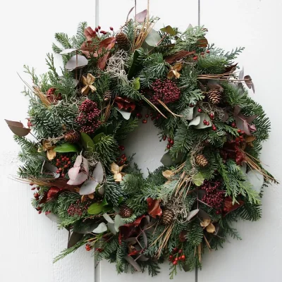 Advent &amp; Weihnachten – Stilvolle florale Highlights der FRI-Collection - Advent &amp; Weihnachten – Floristische Highlights &amp; Türkränze FRI-Collection