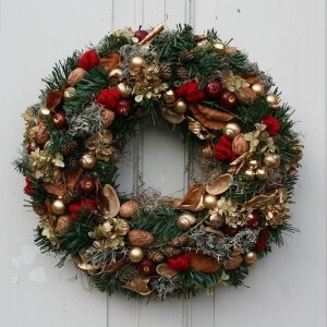 Adventskranz XL künstlich