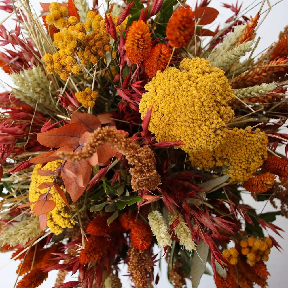 Trockenblumenstrauß Herbst