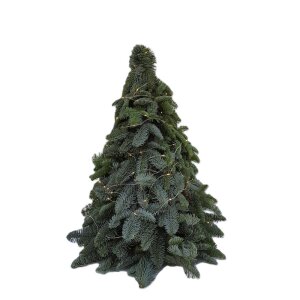 Nobilis-Bäumchen mit  LED-Lichterkette –...