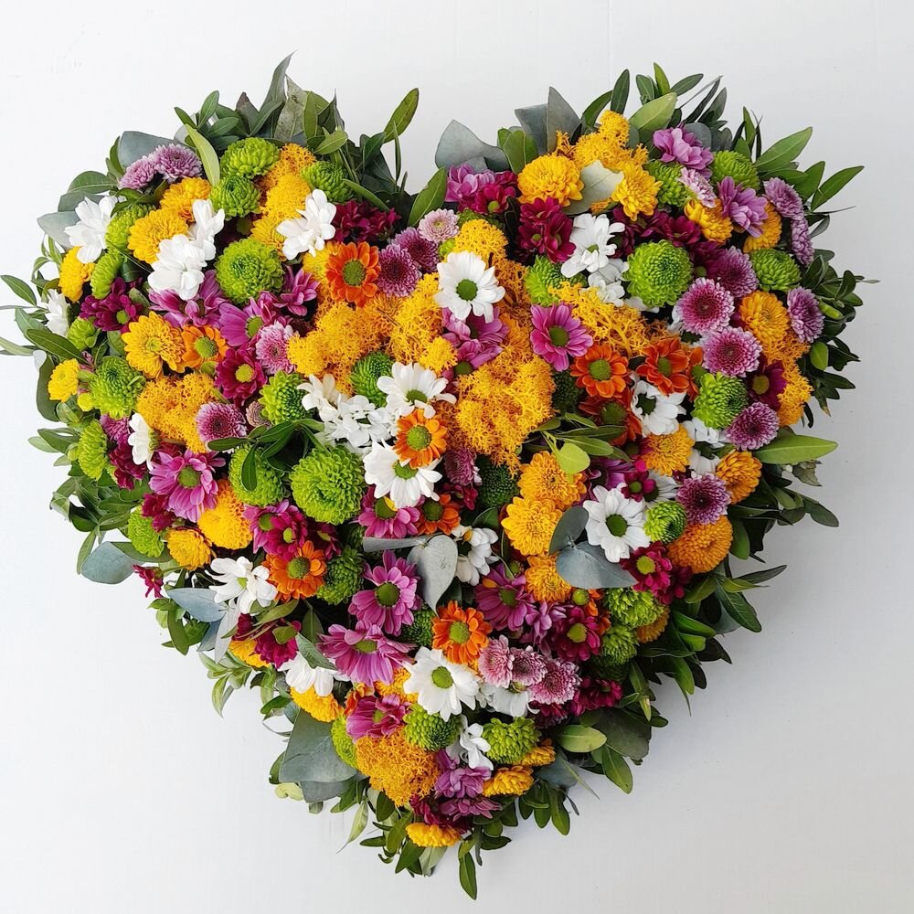 Trauerherz Santini mit Pistazie, Eukalyptus & Islandmoos