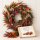 Herbstkranz mit Calluna, Hagebutten & Pralinen – Geschenkset
